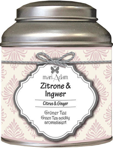 NEW * MariAdam - Grüner Tee Zitrone & Ingwer - 25 g Dose