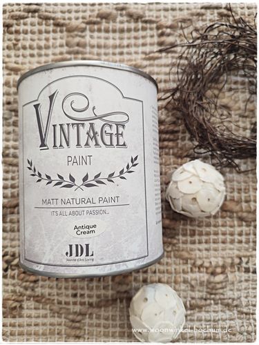 Wieder eingetroffen  * Jeanne d'Arc Living Kalkfarbe  Antique Cream 700 ml